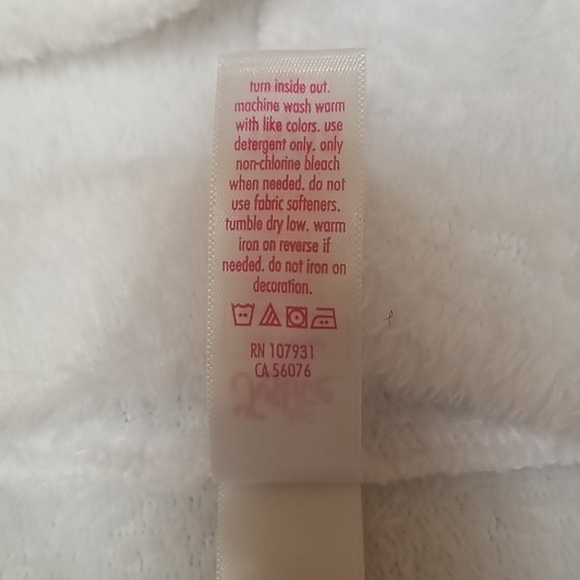 "I'm Really a Unicorn" Soft White Sweater w/Hoodie - Picture 7 of 13